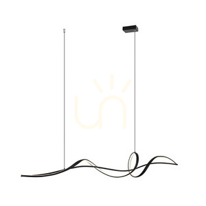Závesné LED svietidlo Zambelis 23109, matné čierne, 140 cm, 27 W, 3000 K small 0