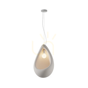 Závesné svietidlo Zambelis E27 15W sklolaminát béžové 40 cm small 1