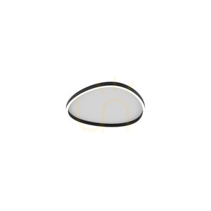 Stropné LED svietidlo Zambelis 29W 3000K čierne 40 cm small 1