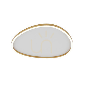 Stropné LED svietidlo Zambelis 39W 3000K zlaté matné 59 cm small 1