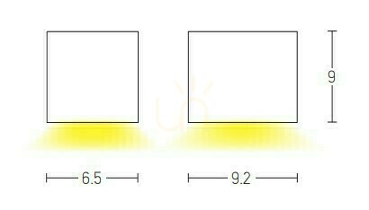 Skontrolujte Biele vonkajšie nástenné svietidlo Zambelis E150 1×GU10 max. 15 W IP54 9,2 cm