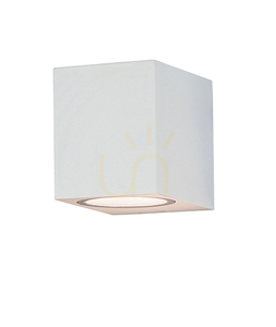 Biele vonkajšie nástenné svietidlo Zambelis E150 1×GU10 max. 15 W IP54 9,2 cm small 2