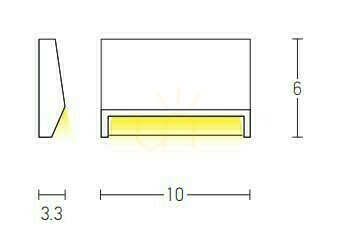 Skontrolujte Vonkajšie nástenné krokové svietidlo LED 1,5 W Graphite ZAMBELIS