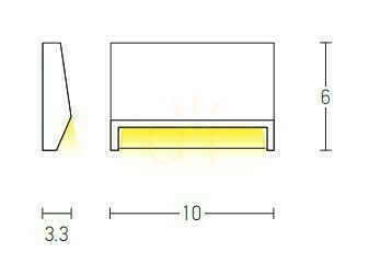 vyhliadka Vonkajšie nástenné krokové svietidlo LED 1,5 W Graphite ZAMBELIS Vonkajšie nástenné krokové svietidlo LED 1,5 W Graphite ZAMBELIS