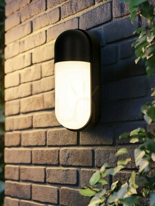 Vonkajšie nástenné svietidlo Zambelis E318 čierne LED 10 W 3000 K IP54 small 1