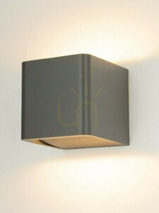 Vonkajšie nástenné svietidlo Zambelis E352 LED 13 W 3000 K grafitové small 1