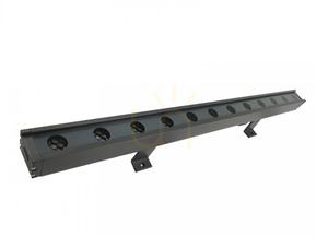 Zambelis LED nástenné svietidlo na osvetlenie stien pre exteriér, 24x1 W, 24 V, 3000 K, IP66, šedá, 100 cm small 0