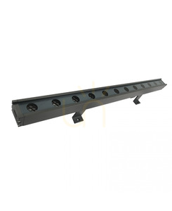 Vonkajšie nástenné svietidlo Zambelis Wall Washer 12x1W RGBW 24V IP66 sivé small 0