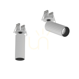 Zapustený stropný reflektor LED 7W biely ZAMBELIS small 0