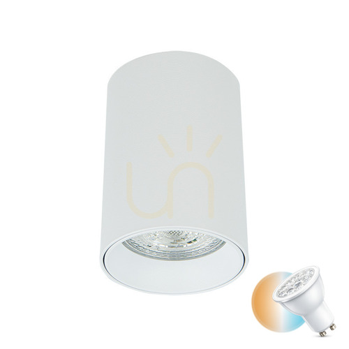 Skontrolujte Stropná bodová lampa Gu10 MAX 40W biela ZAMBELIS