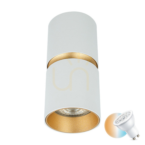 Skontrolujte Stropné bodové svietidlo Gu10 MAX 40W Brussed Gold ZAMBELIS
