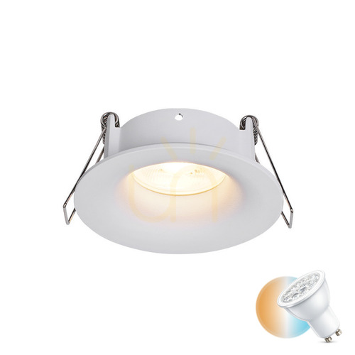 Skontrolujte Zapustená bodová lampa Gu10 MAX 50W biela Ip65 ZAMBELIS