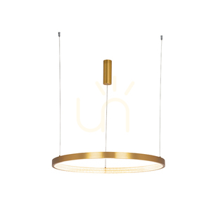 Závesné svietidlo Zambelis LED 50W 3000K stmievateľné zlaté Ø80 cm small 2
