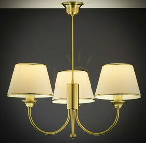 Luster CLASSIC Mosadzný 3xE27/15W small 9