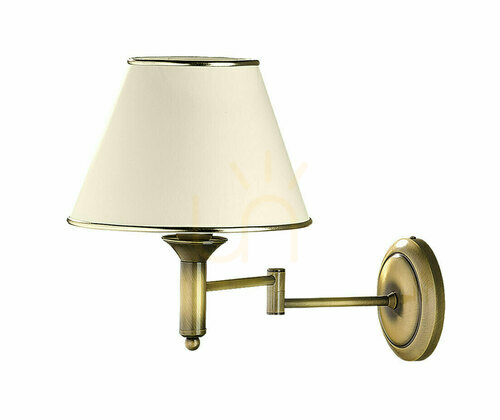 Skontrolujte Nástenné svietidlo CLASSIC Brass 1xE27/15W