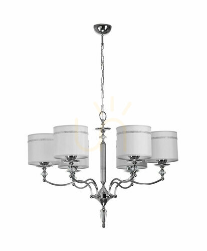 Skontrolujte Luster HILTON Chrome 6xE27/15W