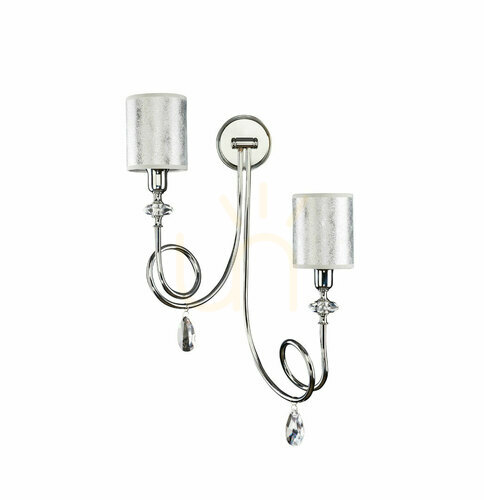 Skontrolujte Nástenné svietidlo DELFINA Chrome 2xE14/11W