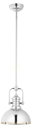 Skontrolujte Luster PLATINO Silver 1XE27/15W
