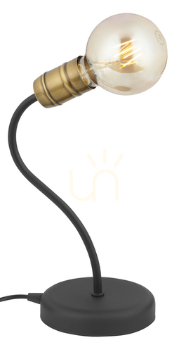Skontrolujte Stolová lampa LUCE PAT. Zlatá 1XE27/15W