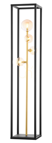 Skontrolujte NEPTUN Stojacia lampa zlatá 2xG9/14W