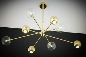 Luster MOKA Gold 4xG9/4xGU10/14W 11 Luster MOKA Gold 4xG9/4xGU10/14W small 11