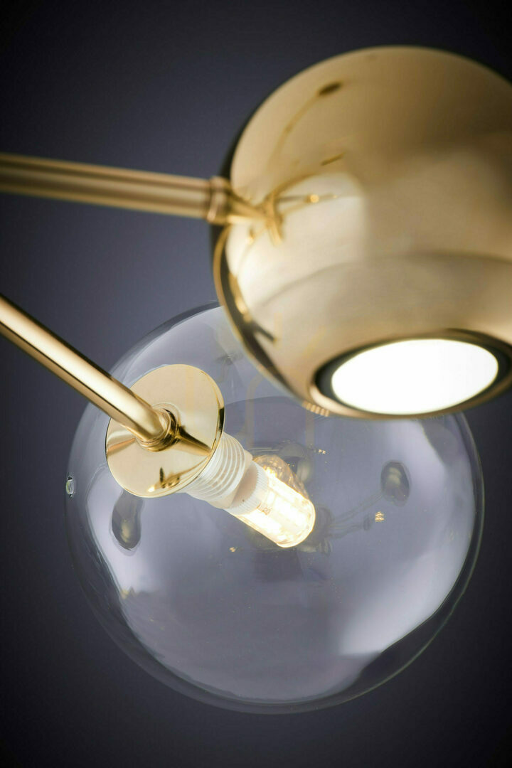 Skontrolujte Luster MOKA Gold 4xG9/4xGU10/14W Luster MOKA Gold 4xG9/4xGU10/14W