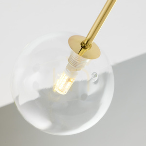 Luster Jupiter MOKA 1973 zlatý a čierny, 4×G9 + 4×GU10 small 3