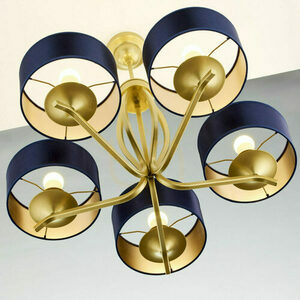 Luster KASZMIR Gold 5xE27/15W small 5