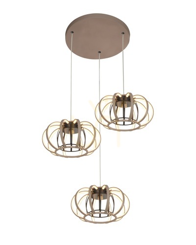 Skontrolujte Trojitá závesná lampa SALO 5033-313 Aviano