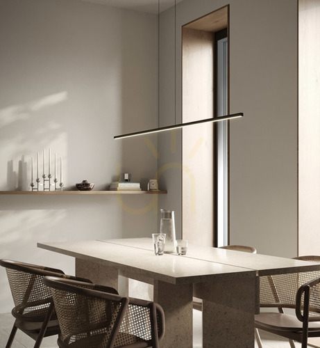 Skontrolujte Závesné LED svietidlo Ramko KASUMI 110 cm čierne 19W 3000K