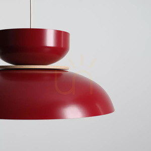 Závesné svietidlo Aldex Aldo Red Wine, bordové, 47 cm, E27, 1152G15_15_J small 1
