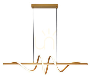 Závesné svietidlo Zuma Line VELENNE P241249402 zlatá 1xLED small 0