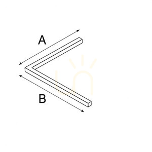 Set L LUNA-MAG magnetické závesné svetlo čierne small 1
