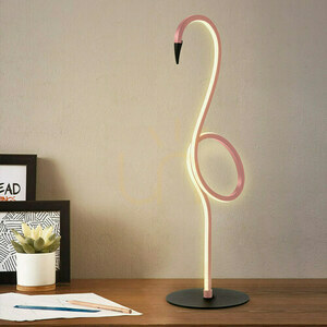 LED stolová lampa Flamingo - ružová Elstead small 6
