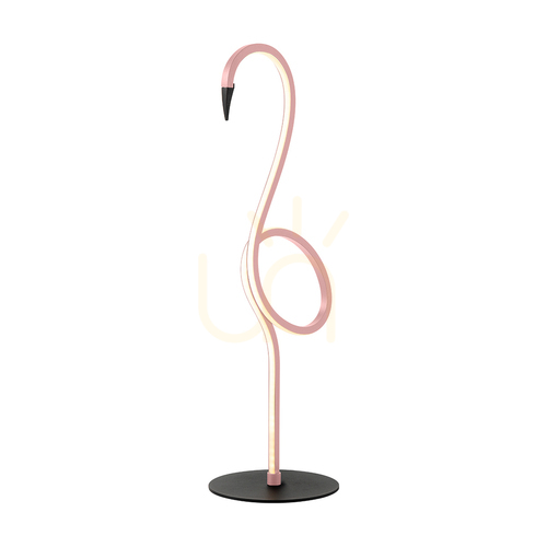 Skontrolujte LED stolová lampa Flamingo - ružová Elstead