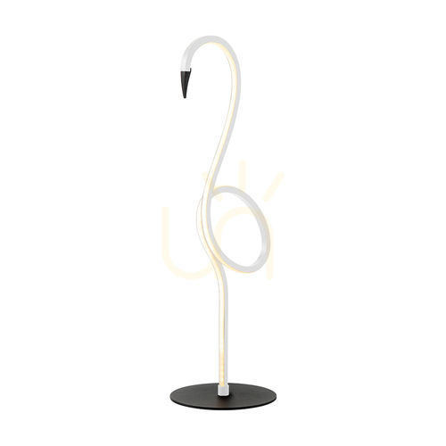 Skontrolujte Stolná LED lampa Flamingo - biela Elstead