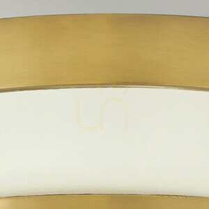 Stropné svietidlo Hinkley Harper 3×E27 mosadz Heritage, opálové sklo 40 cm HK-HARPER-F-HB small 3