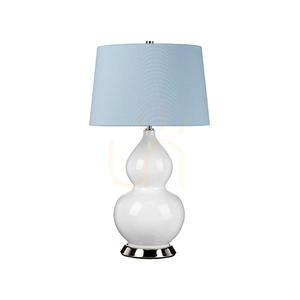 Stolná lampa Isla - 1 svetelný zdroj - leštený nikel Elstead small 0