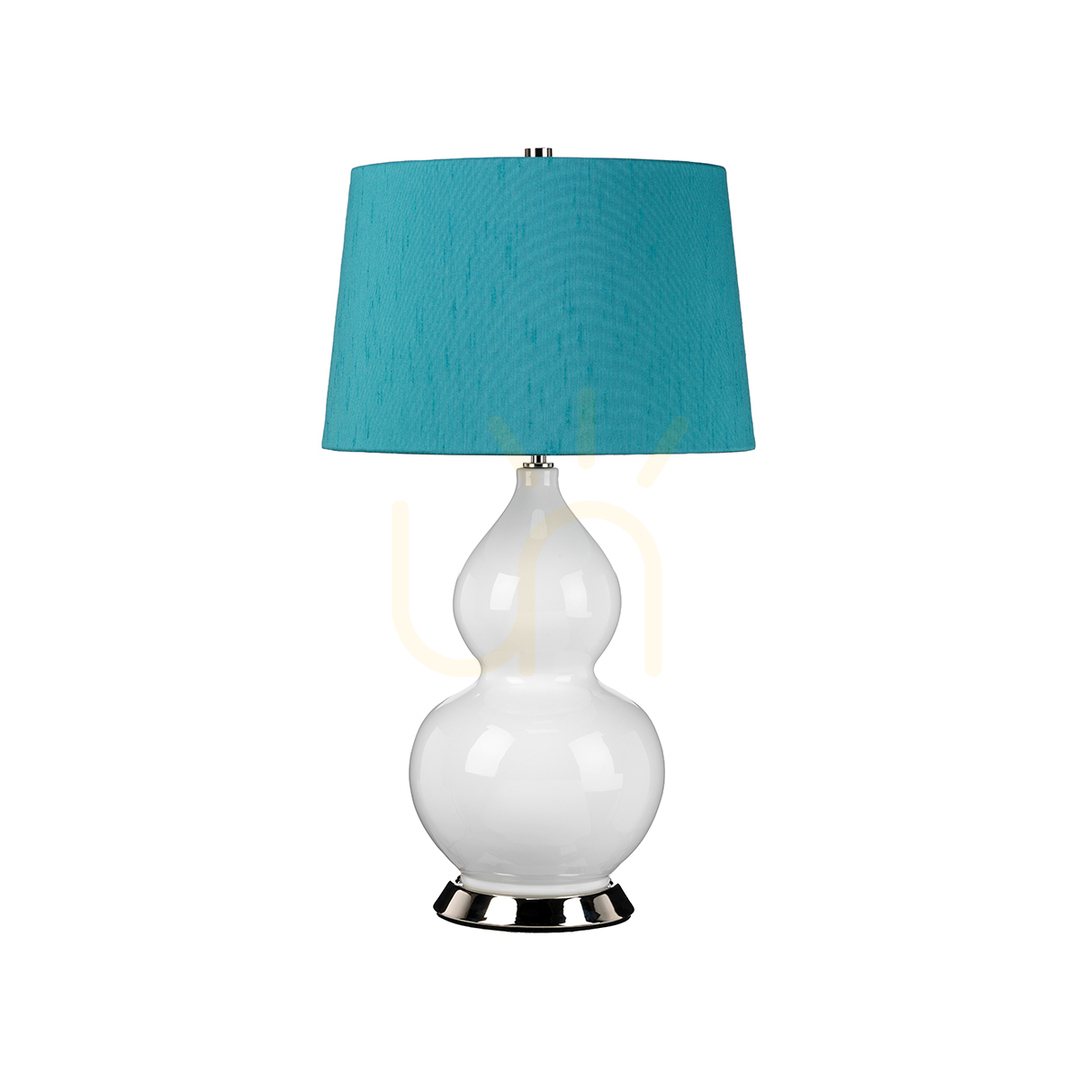 Stolná lampa Isla - 1 svetelný zdroj - leštený nikel Elstead
