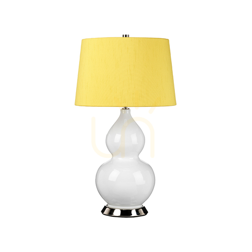 Skontrolujte Stolná lampa Isla - 1 svetelný zdroj - leštený nikel Elstead