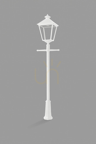 Skontrolujte Záhradné / parkové svietidlo IP54 LONDON BIG 4124WH LED 17,5W 3000K biela - premium NORLYS