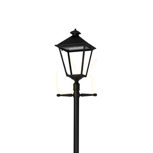 Záhradné / parkové svietidlo IP54 LONDON BIG 4127BL čierne LED 14,6W 4000K - prémiové NORLYS. small 0