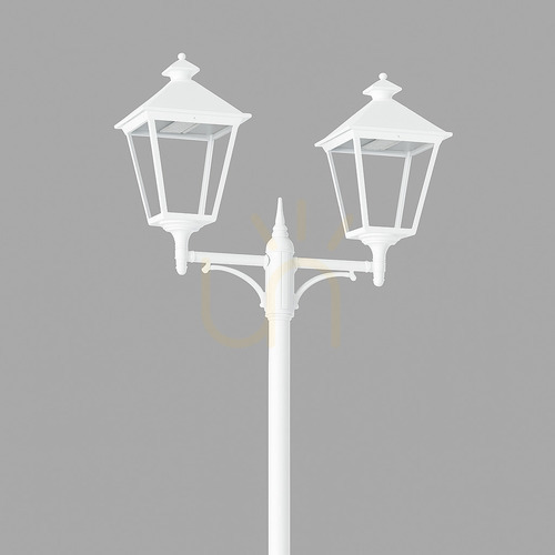 Skontrolujte Záhradné / parkové svietidlo IP54 LONDON BIG 4130WH LED 2x13,4W 3000K biela - premium NORLYS