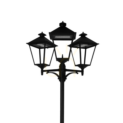 Skontrolujte Záhradné / parkové svietidlo IP54 LONDON BIG 4134BL 3x13,4W 3000K čierne - premium NORLYS