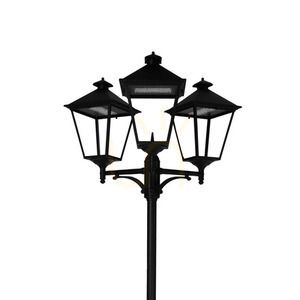 Záhradné / parkové svietidlo IP54 LONDON BIG 4134BL 3x13,4W 3000K čierne - premium NORLYS small 0