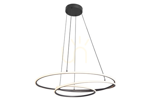 Skontrolujte Závesné svietidlo Zuma Line ZEPHYRA P240842601 čierna 1xLED