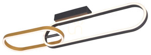 Stropné svietidlo Zuma Line RAVON C241145502A zlatá 2xLED small 0