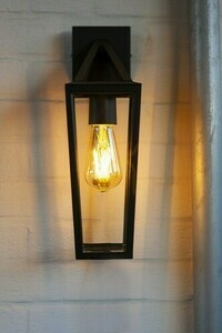 Vonkajšie nástenné svietidlo Lutec PINE 5296602012 čierne 40 W IP44 small 2
