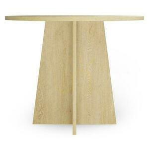 Okrúhly jedálenský stôl 100 cm CRANE Oak Cremona Torro small 8