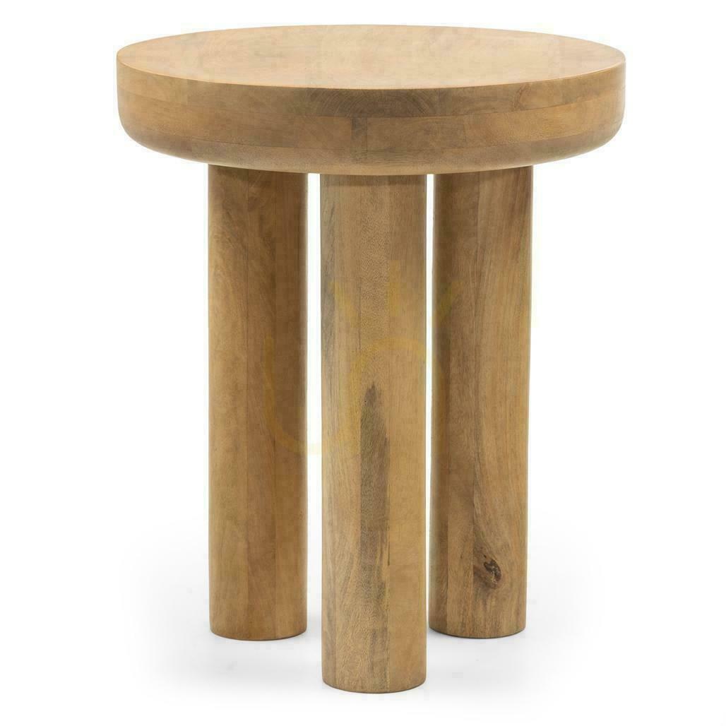 Bočný stolík 50 cm LUNGO Mangrovové drevo